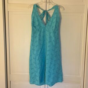 C&C California Blue Halter Dress